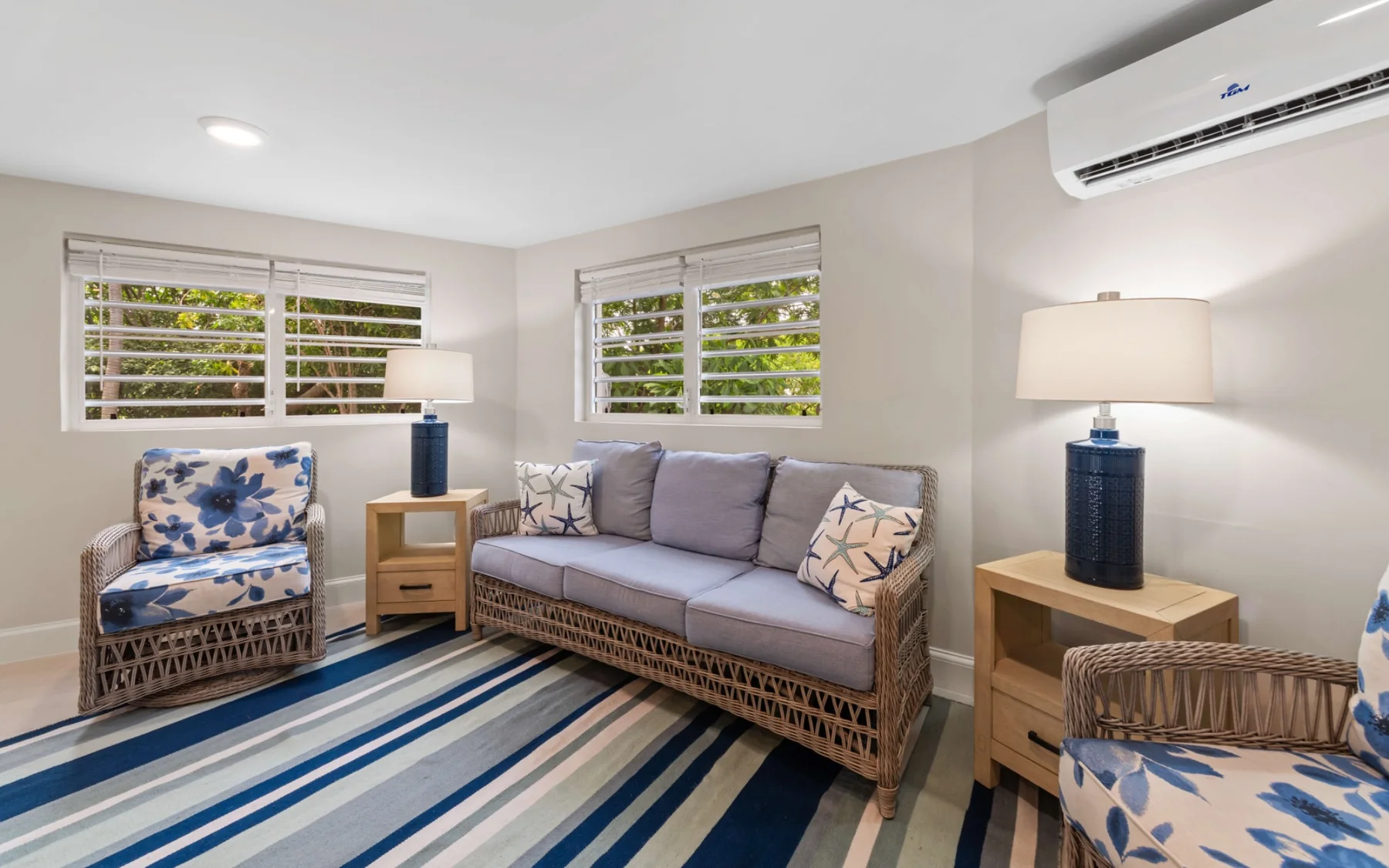Lower-level living room